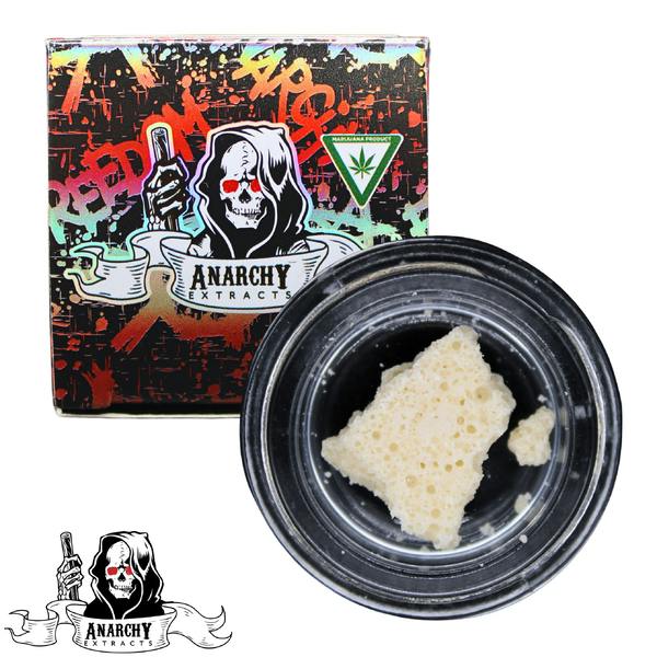 Anarchy Extracts - Crumble - (1g) - Indica - **CRUNCH BERRIEZ** (3/$23)