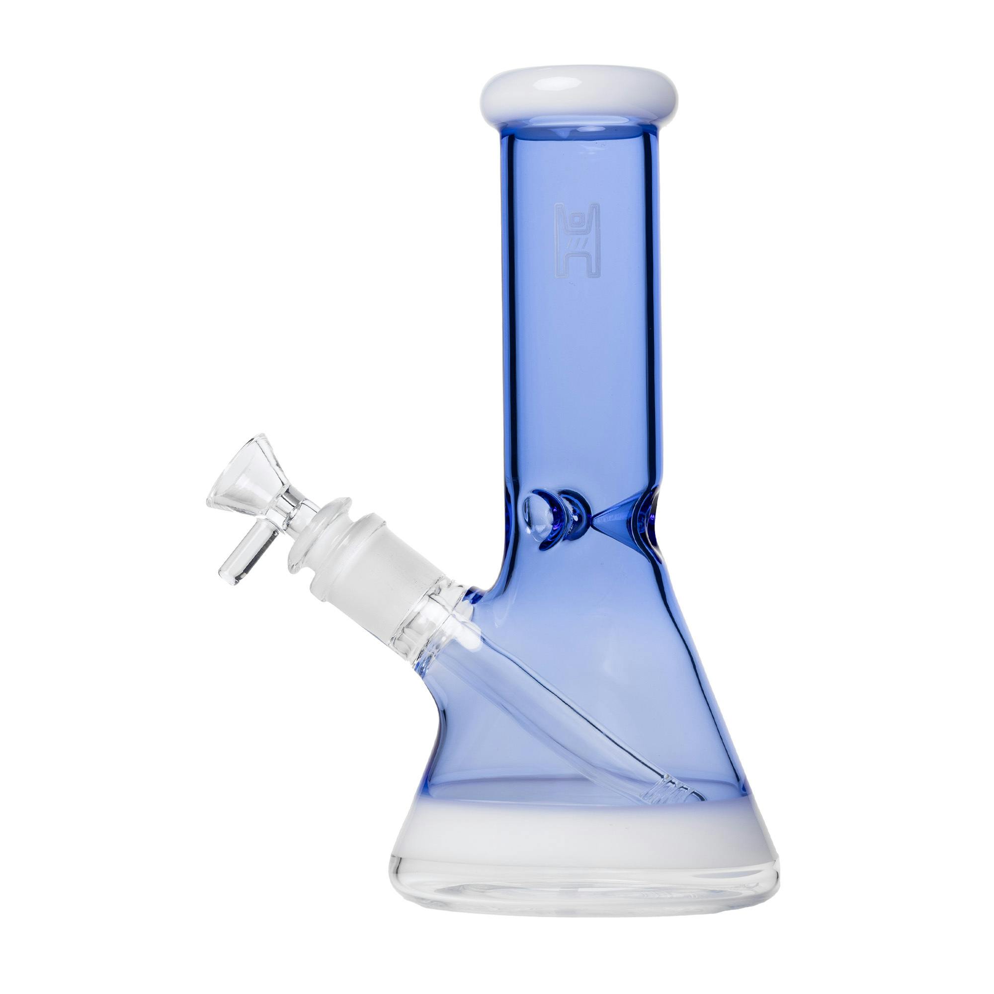 Human Grade - 9" Beaker - (14mm) - **BLUE**