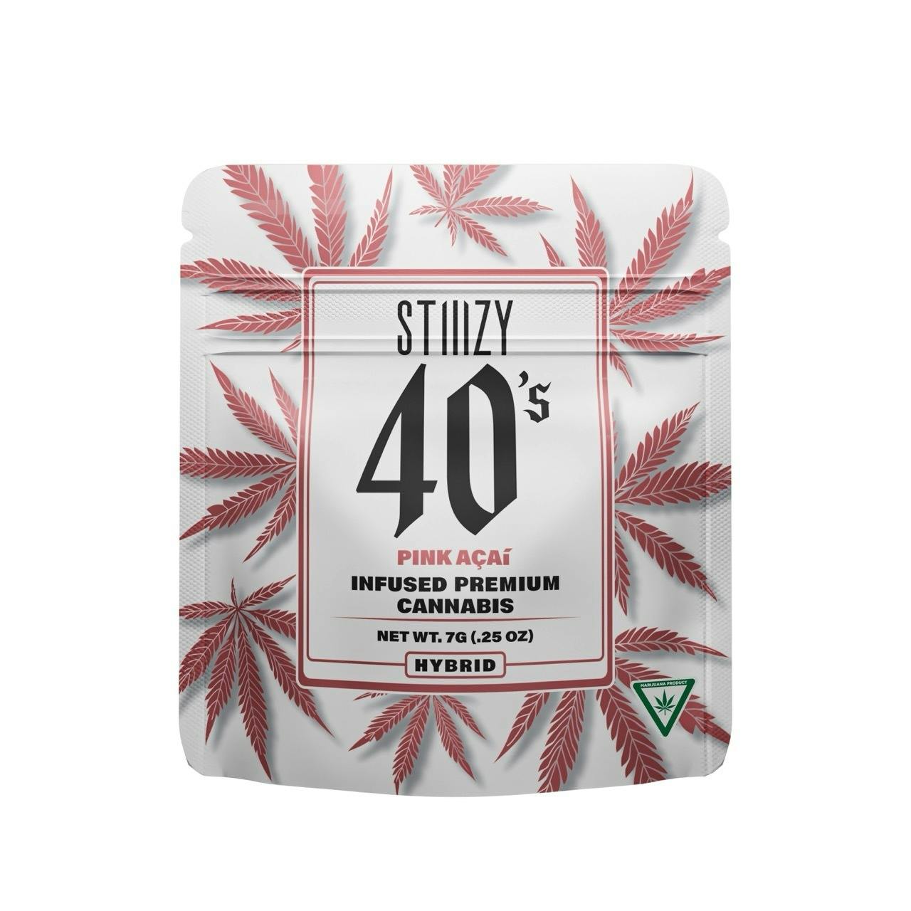Stiiizy - THCA Infused Flower - (7g) - Hybrid - **PINK ACAI**