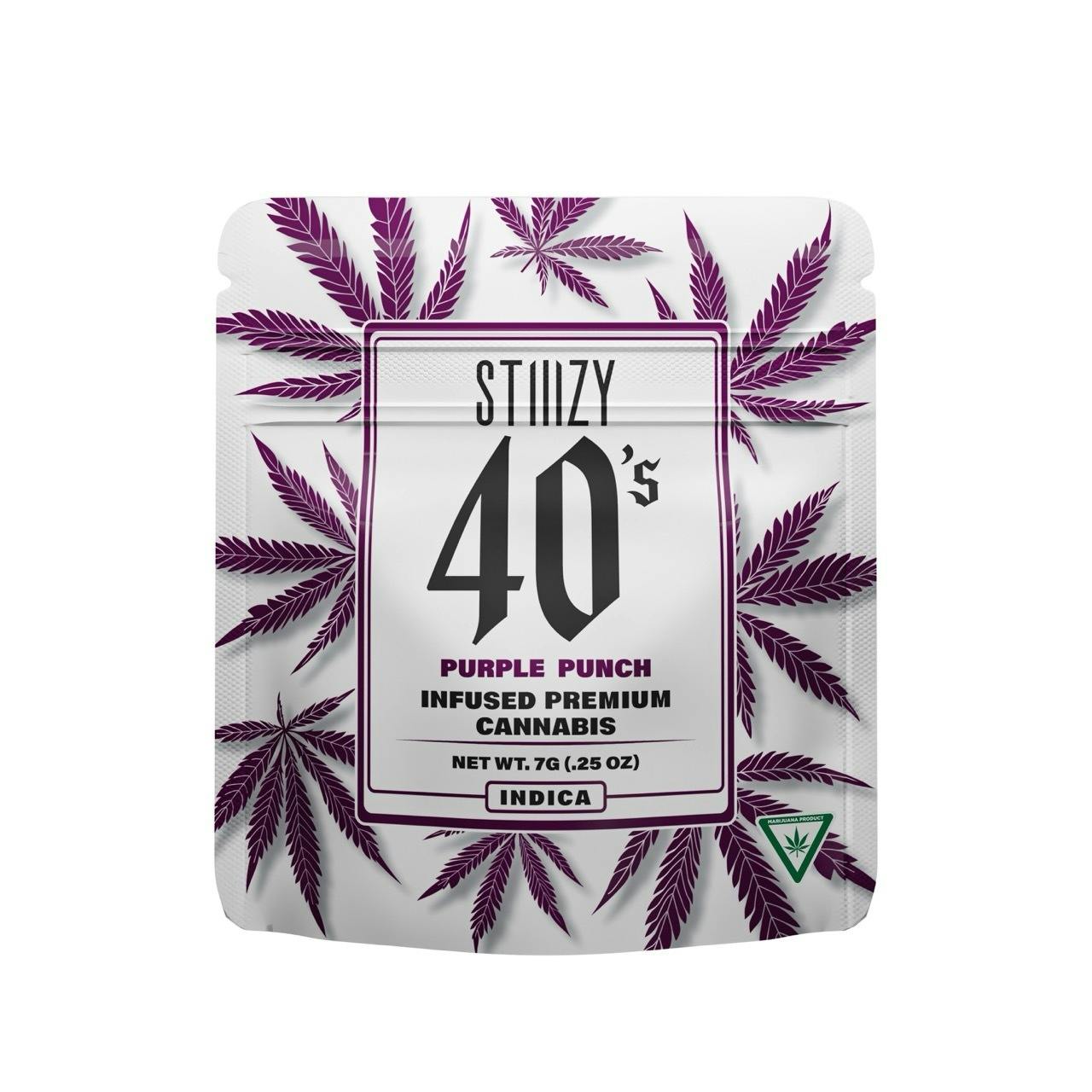 Stiiizy - THCA Infused Flower - (7g) - Indica - **PURPLE PUNCH**