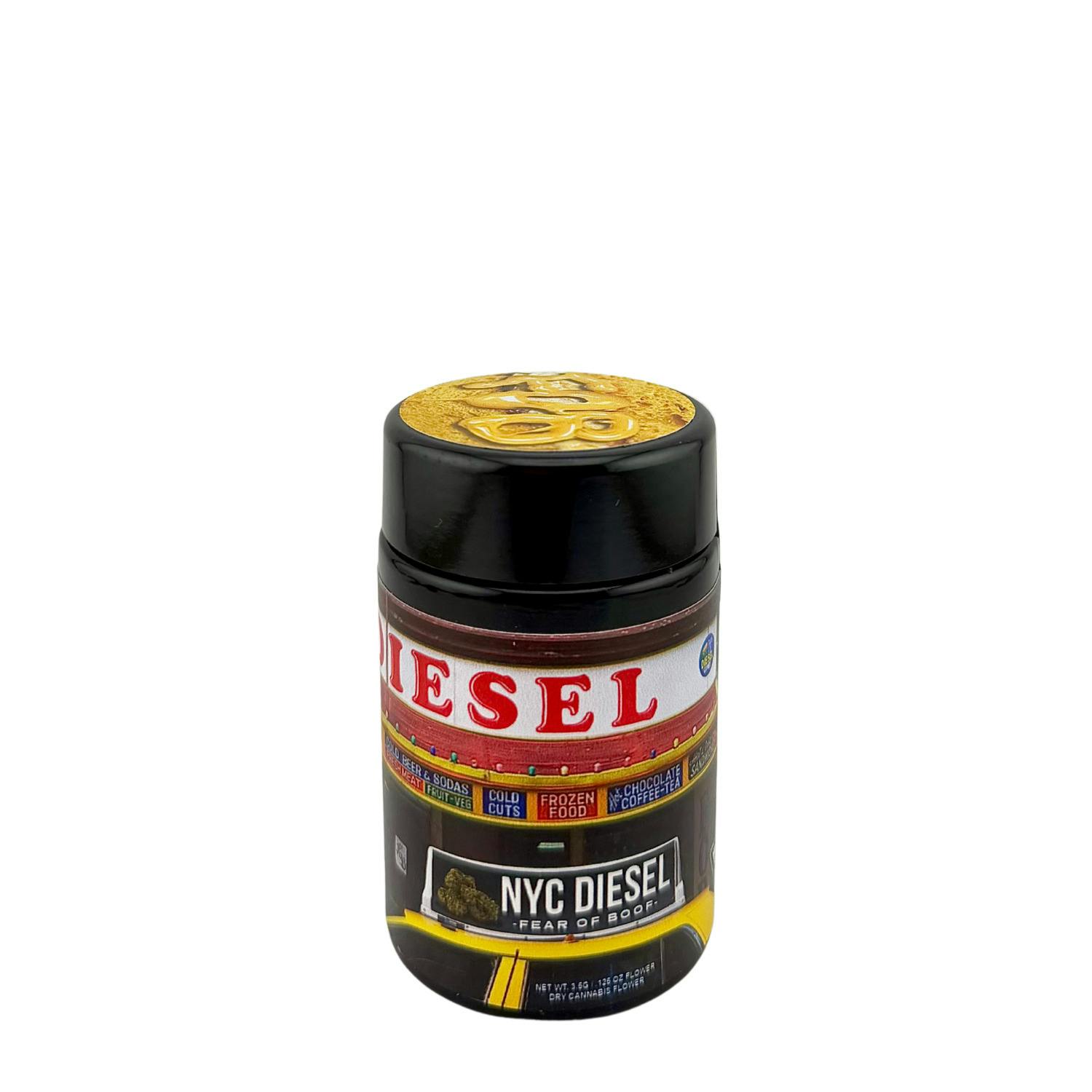 Fear of Boof x Super Dope x Hi-Tech Prepacked - Pre-Pack Flower - (3.5g) - **NYC DIESEL**