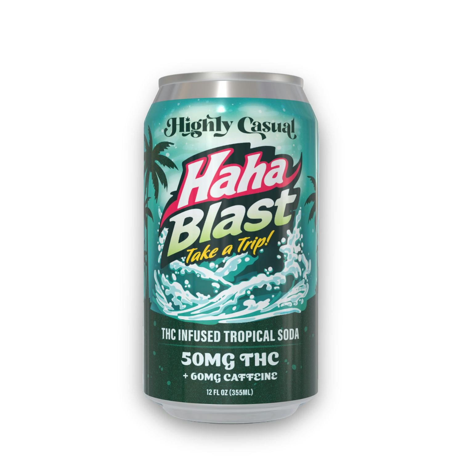 Highly Casual - Infused Seltzer - (50mg) - **HAHA BLAST**