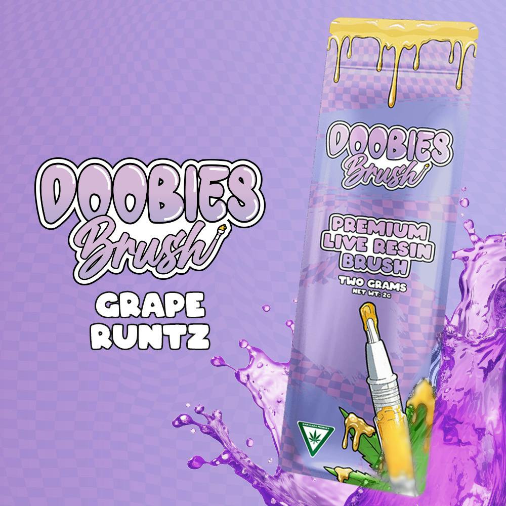 Doobies - Baller Brush - (2g) - **GRAPE RUNTZ** (2/$30)