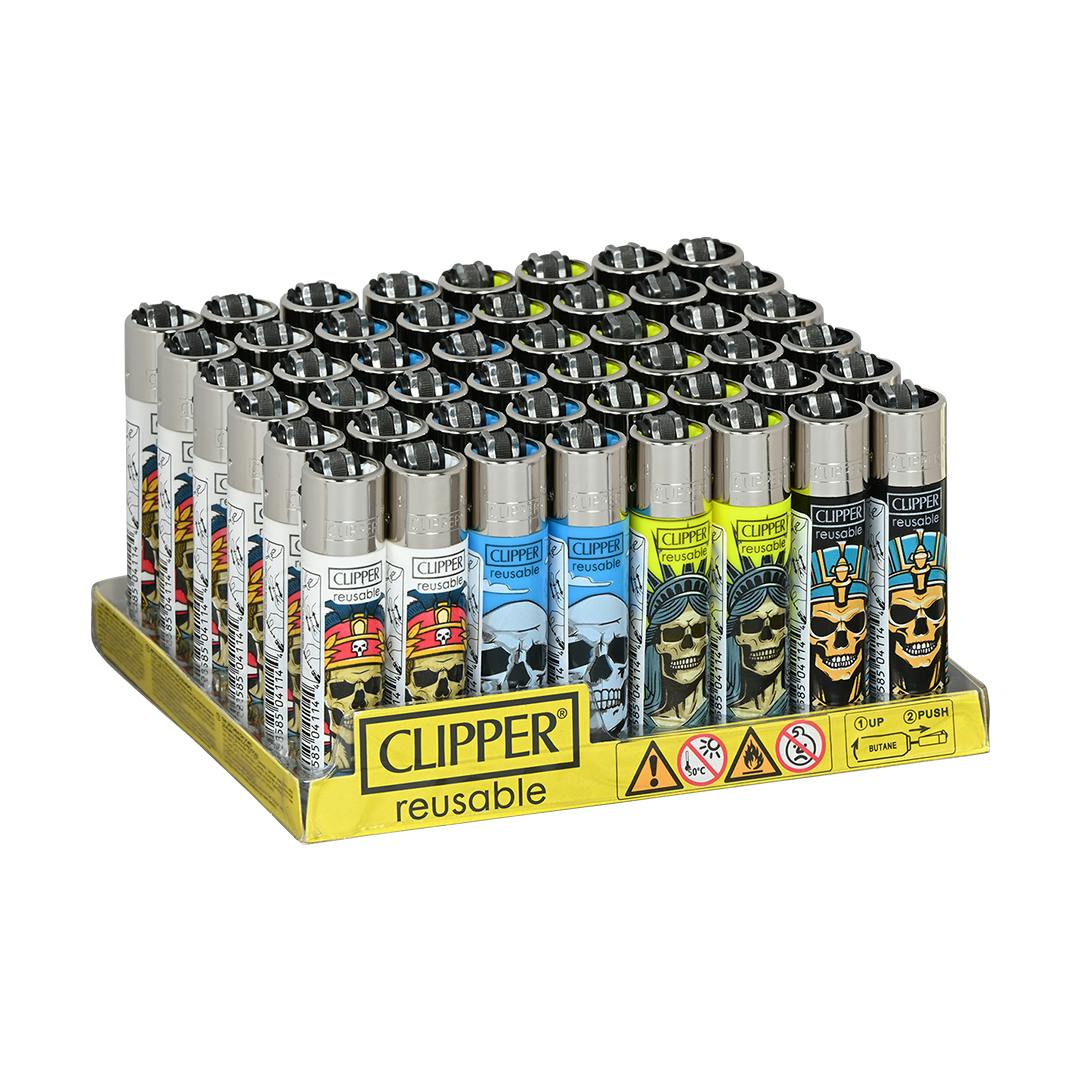 Clipper Monumental Bones Lighter
