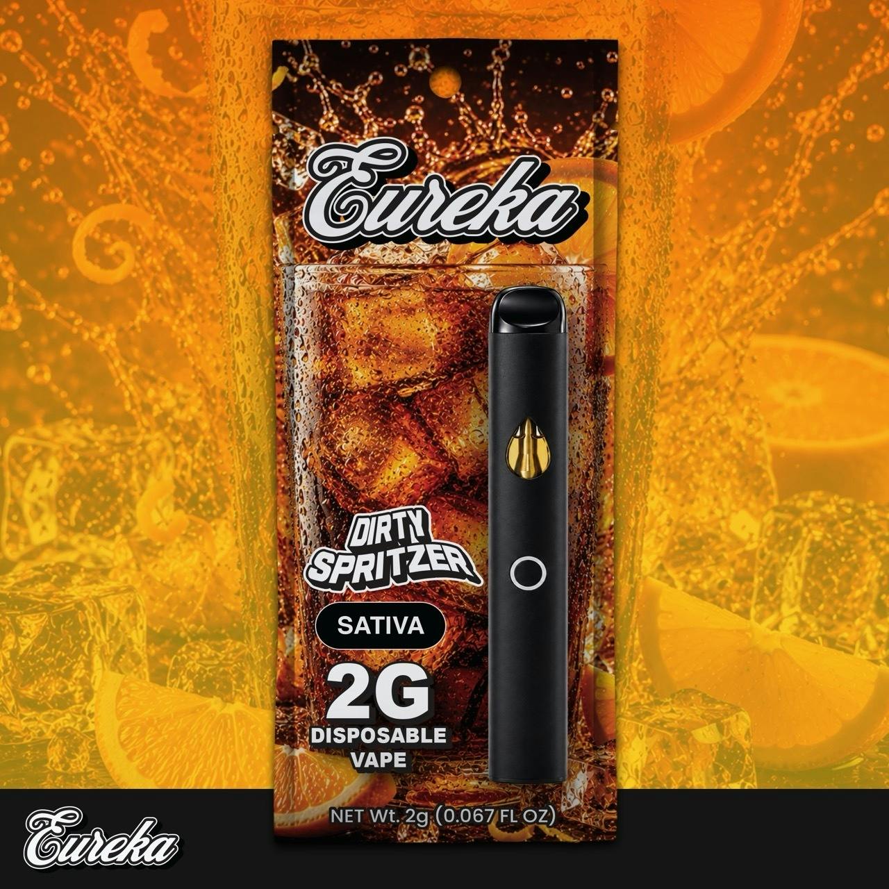Eureka - Disposable Vape - (2g) - Sativa - **DIRTY SPRITZER** (2/$24)