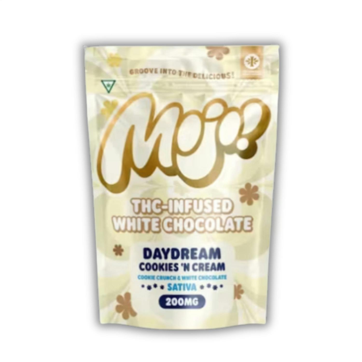 Mojo - Edibles - (200mg) - Sativa - **DAYDREAM COOKIES & CREAM BITES** (3/$33)