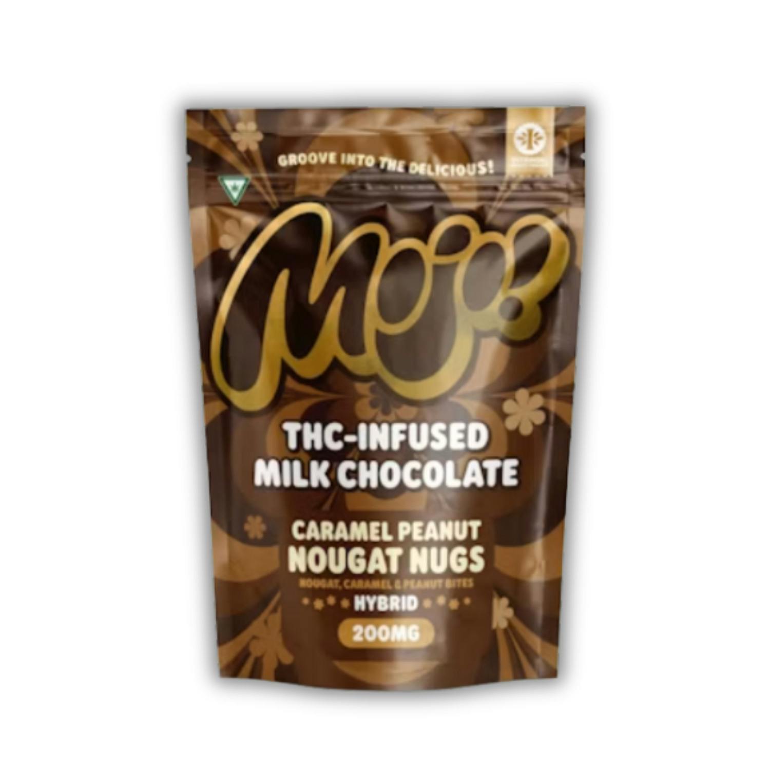 Mojo - Edibles - (200mg) - Hybrid - **CARAMEL PEANUT NOUGAT NUGS** (3/$33)