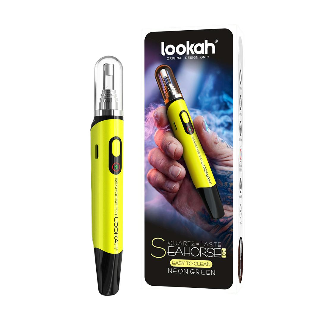 Lookah - Seahorse 3.0 Nectar Collector - **NEON GREEN**