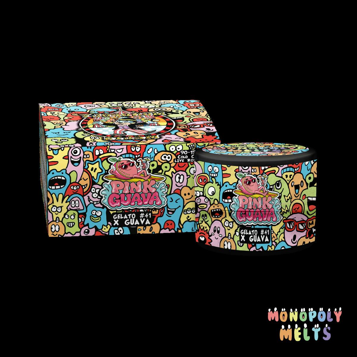 Monopoly Melts - Live Rosin - (1g) - **PINK GUAVA**