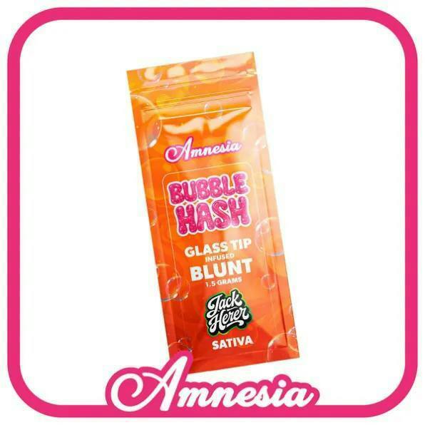 Amnesia - Bubble Hash Infused Blunt - (1.5g) - Sativa - **STRAWBERRY Z** (2/$32)