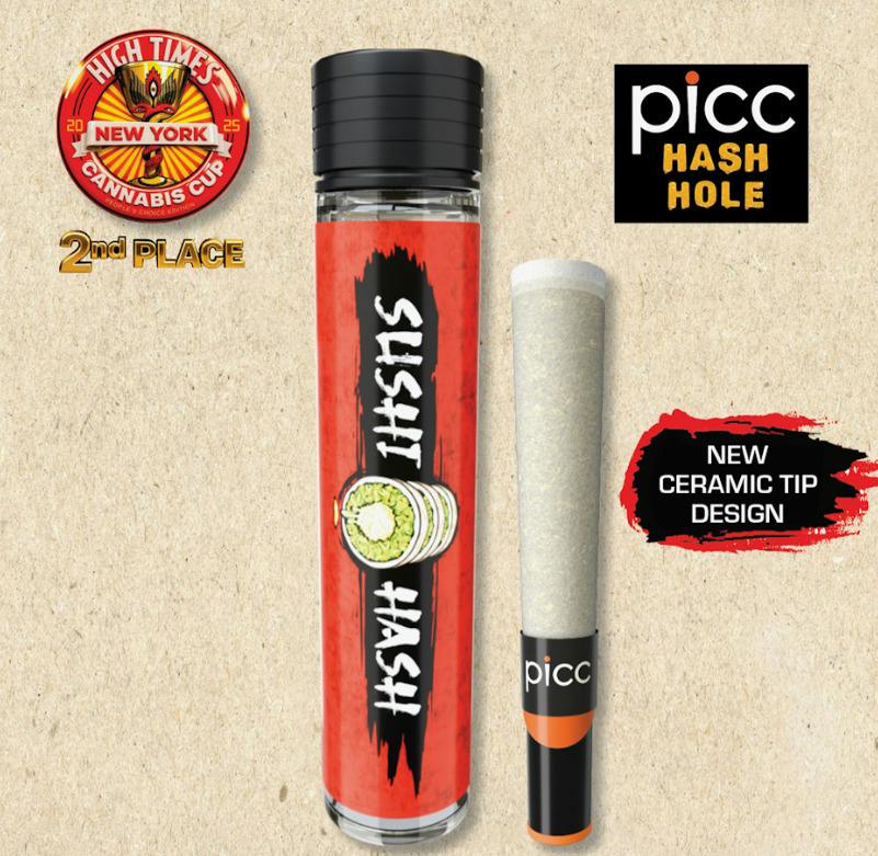 SUSHI HASH | HASH HOLE | 1G SINGLE | Lemon Haze x Laundry List Rosin (S)