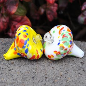 Carb Cap | Speckled Glass