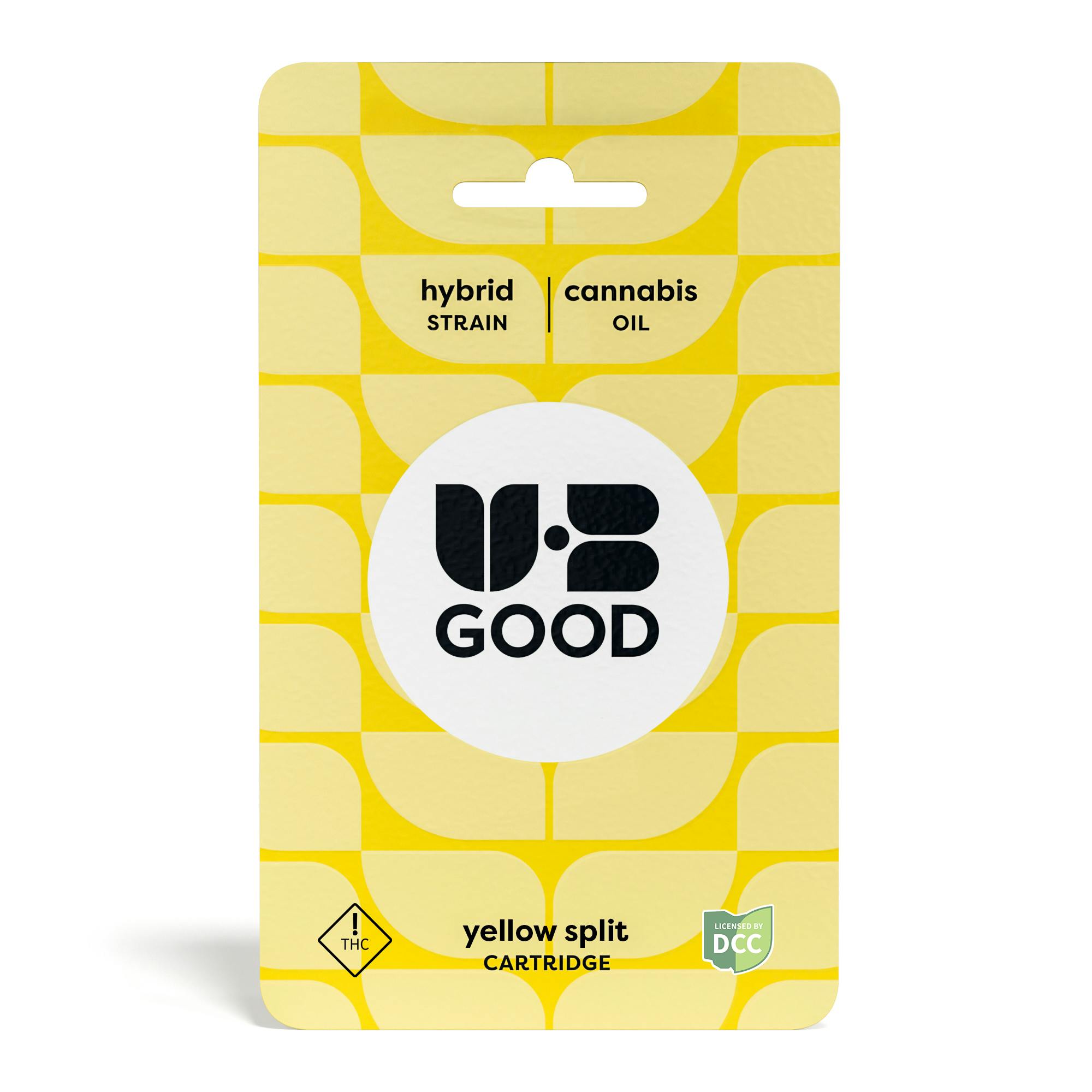 UB GOOD - Yellow Split Balance Cartridge - [1g]