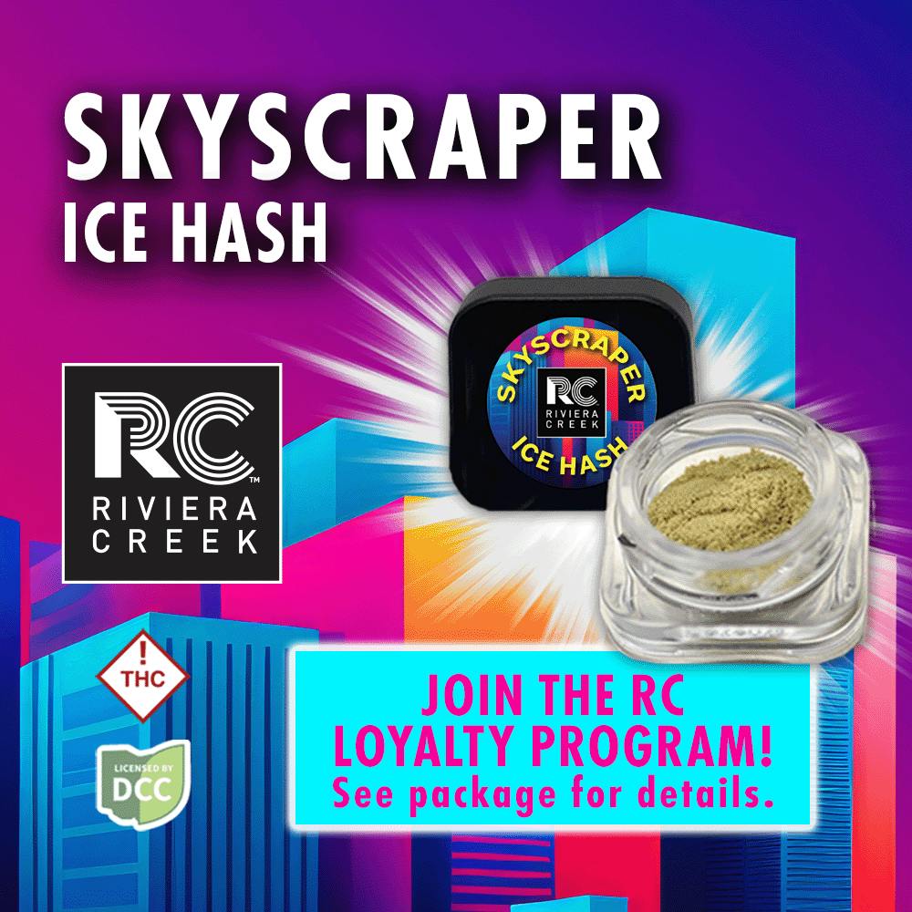 Riviera Creek - Skyscaper - Ice Hash - [0.5g]
