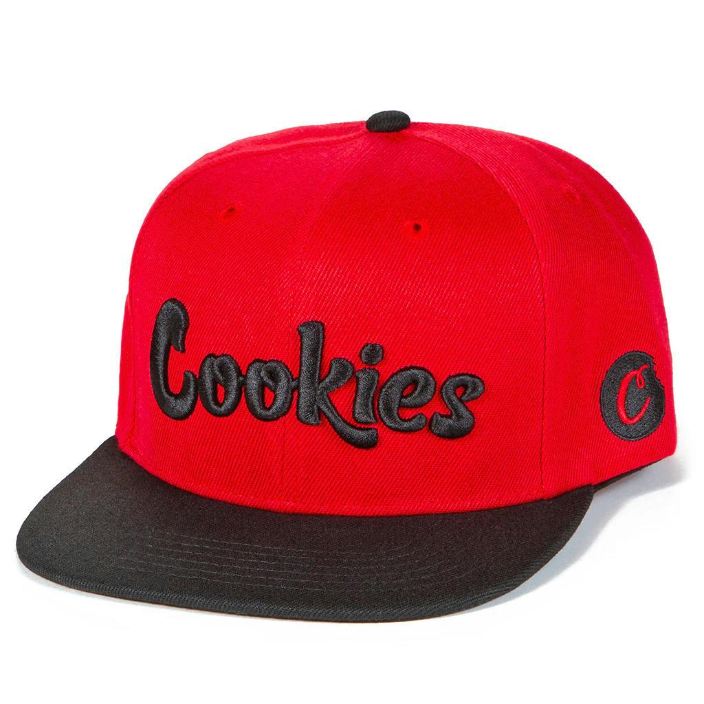 Cookies - Original Logo - Snapback - Two Tone - Red/Black