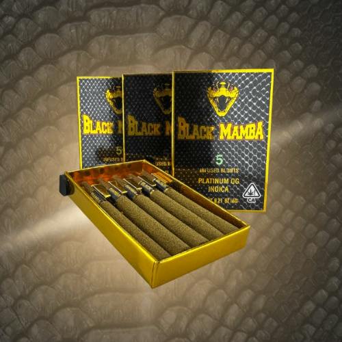 Black Mamba Box - Watermelon Mimosa - 6g - 5-Pack Infused Blunt