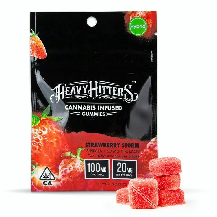 Ultra Potent Infused Gummy - Strawberry Storm (H)