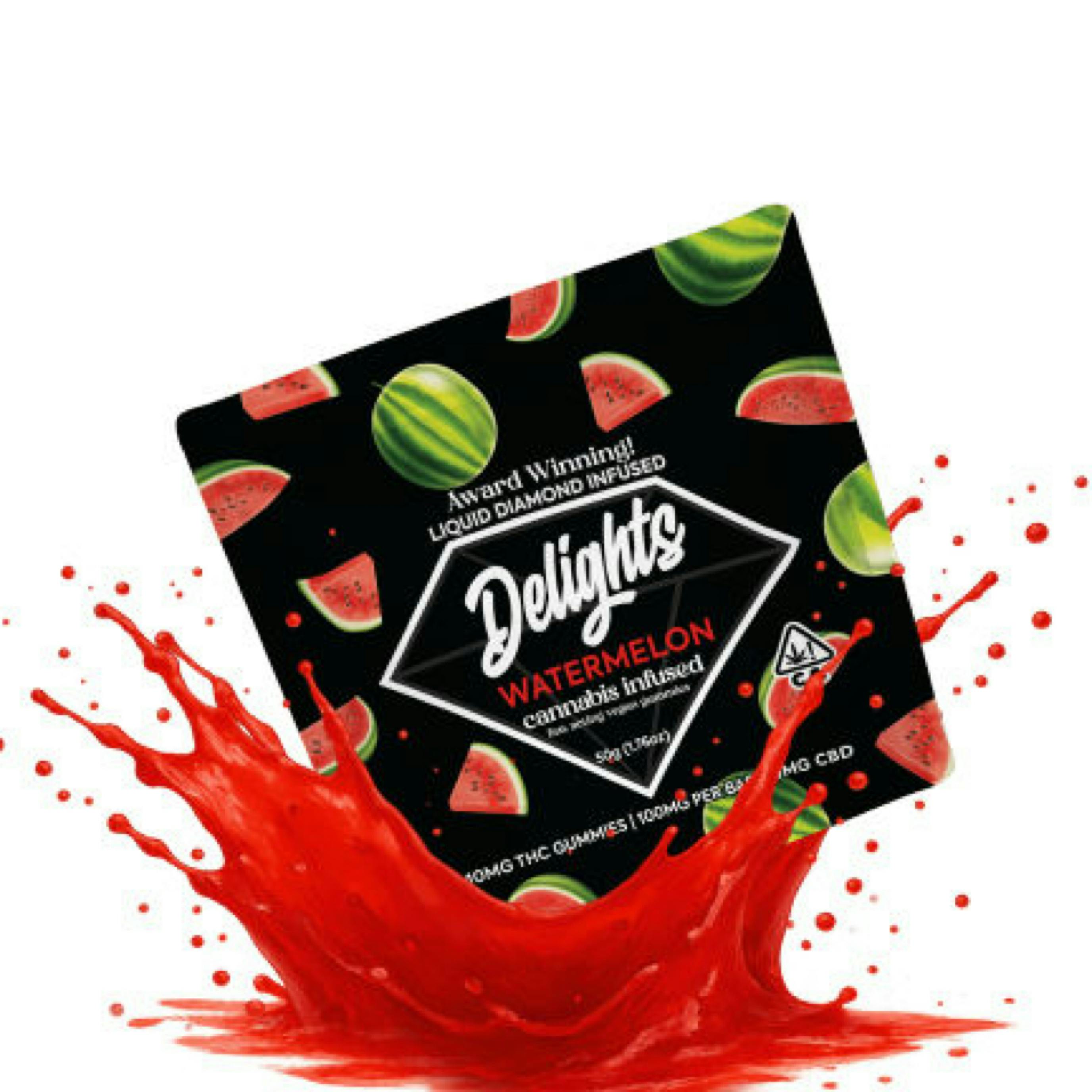 Delights Gummies: Watermelon Delights
