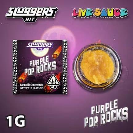 Sluggers Hit - Purple Pop Rocks Live Rosin - 1 g