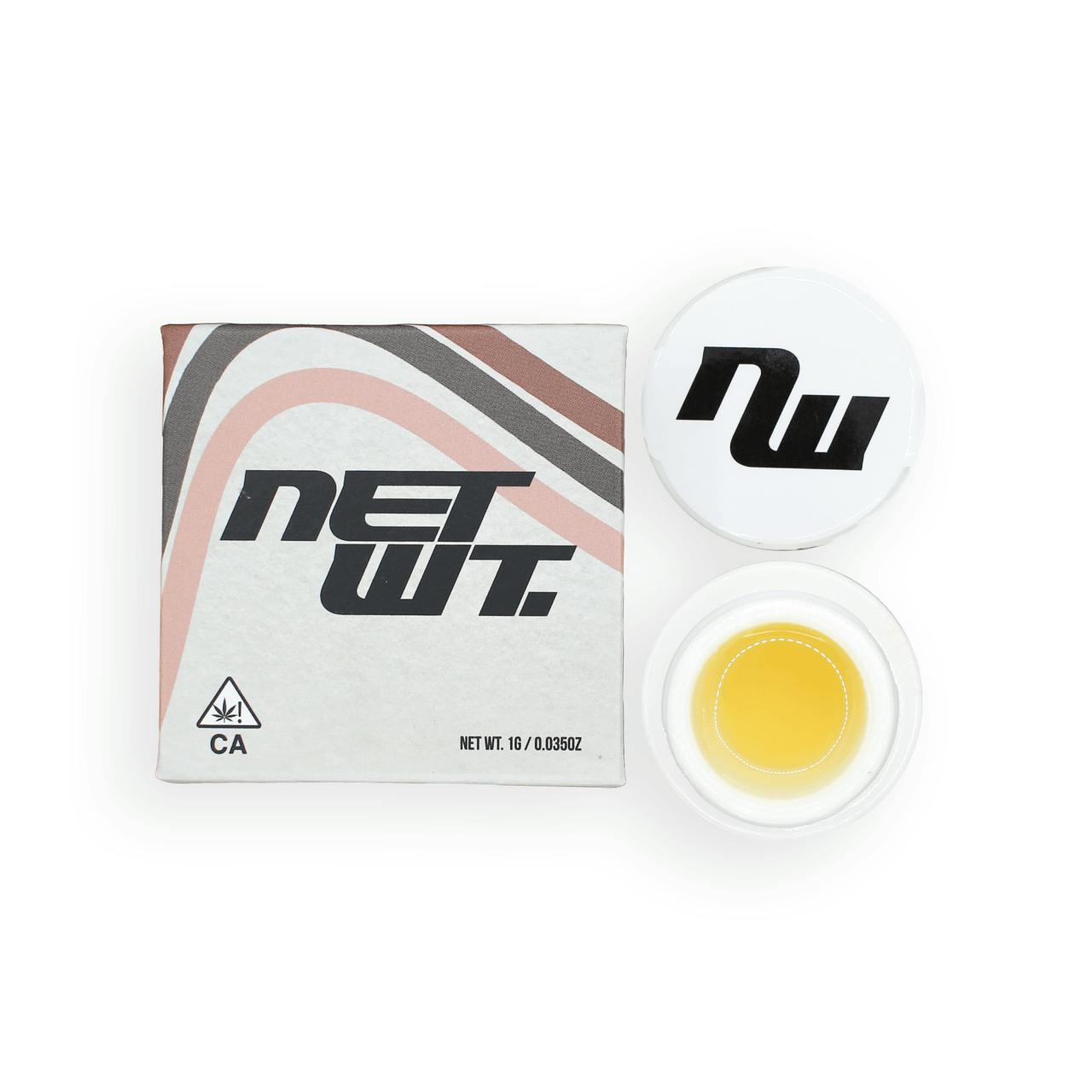 Net Wt. - Alien Kush Cured Resin Badder - 1 g