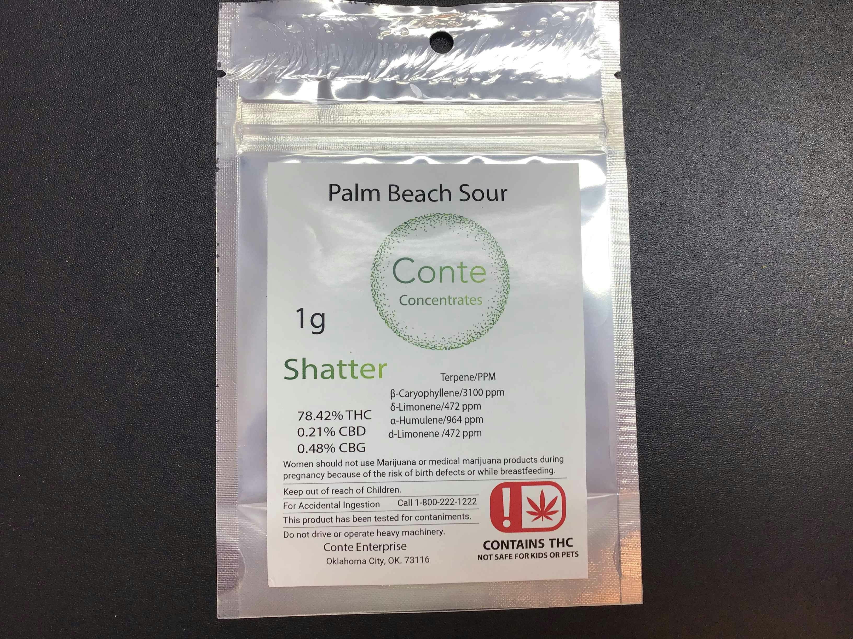 Conte Palm Beach Sour Shatter
