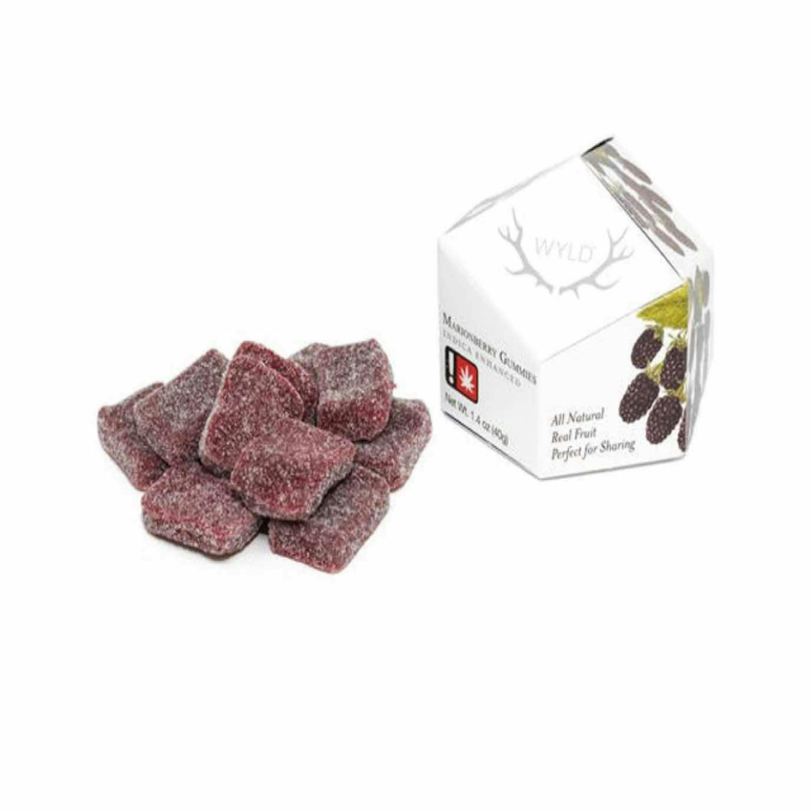 Wyld Gummies THC INDICA Marionberry 100mg