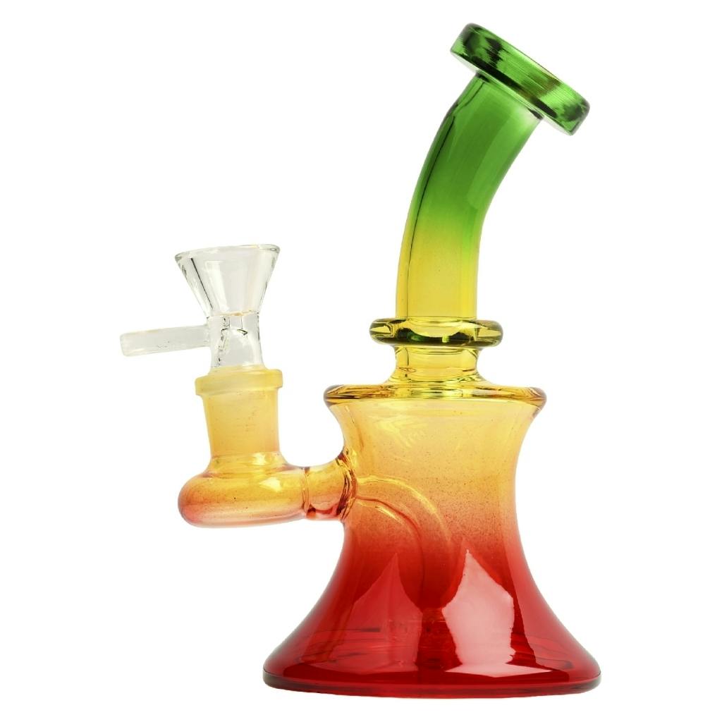 DAYGLOW - 5" Day Glow Bubbler - 5" Day Glow Bubbler 5" Bongs, Pipes and Rigs