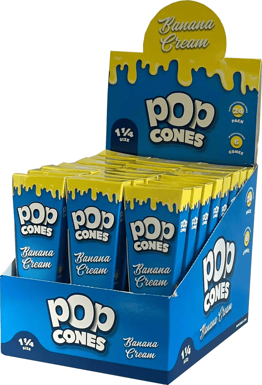 POP Cones 1 1/4 Banana Cream
