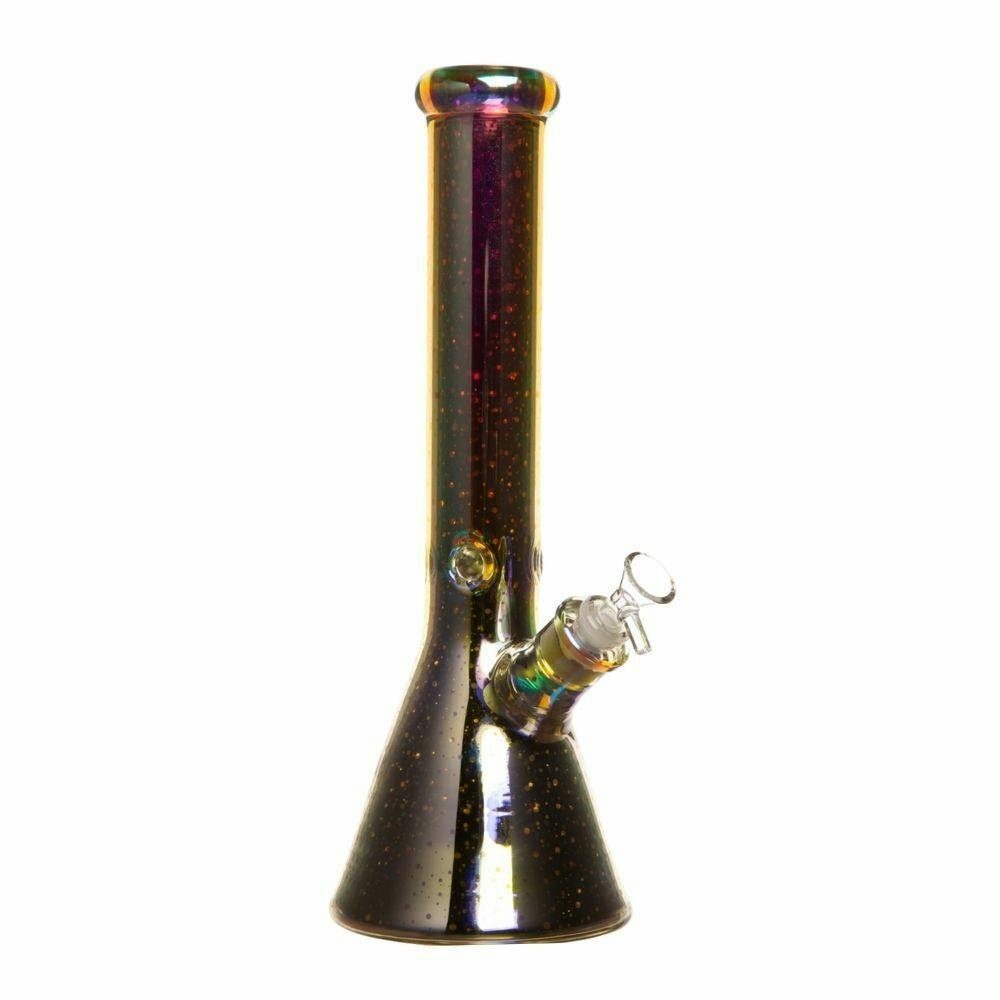14" 3D Chrome LED Glass Bong