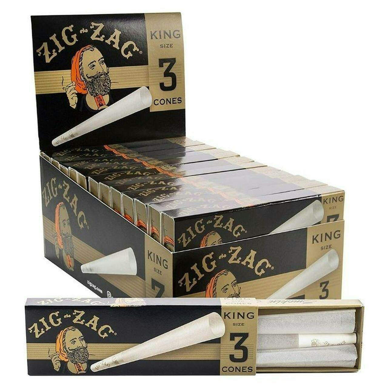 Zig Zag King Size Cones