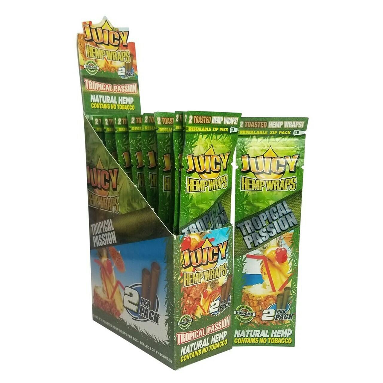 Juicy J's Enhanced Hemp Wraps - Tropical