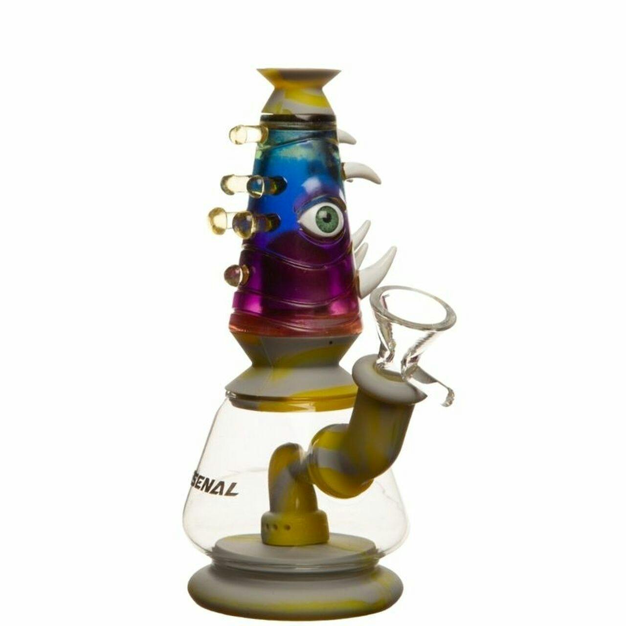 8" Monster Pincer Silicone Water Pipe