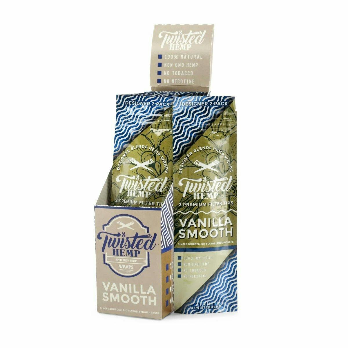 Twisted Hemp Vanilla Wrap