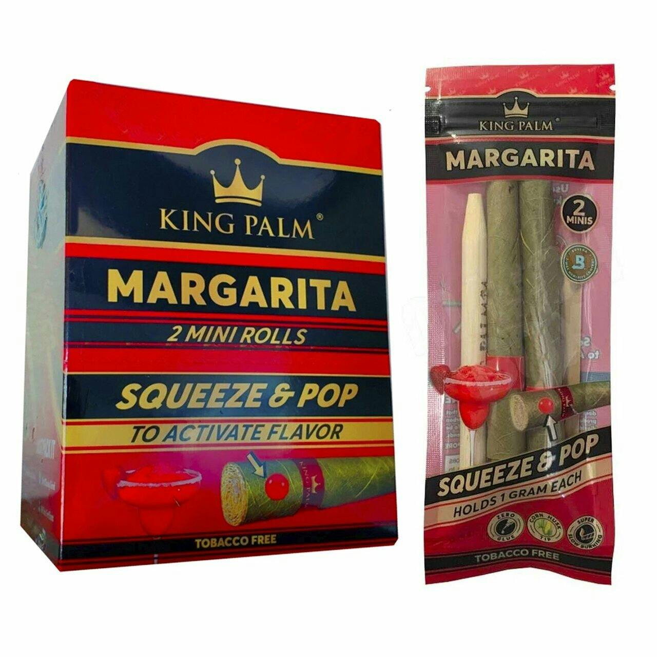 King Palm 2 Mini Rolls Maragarita