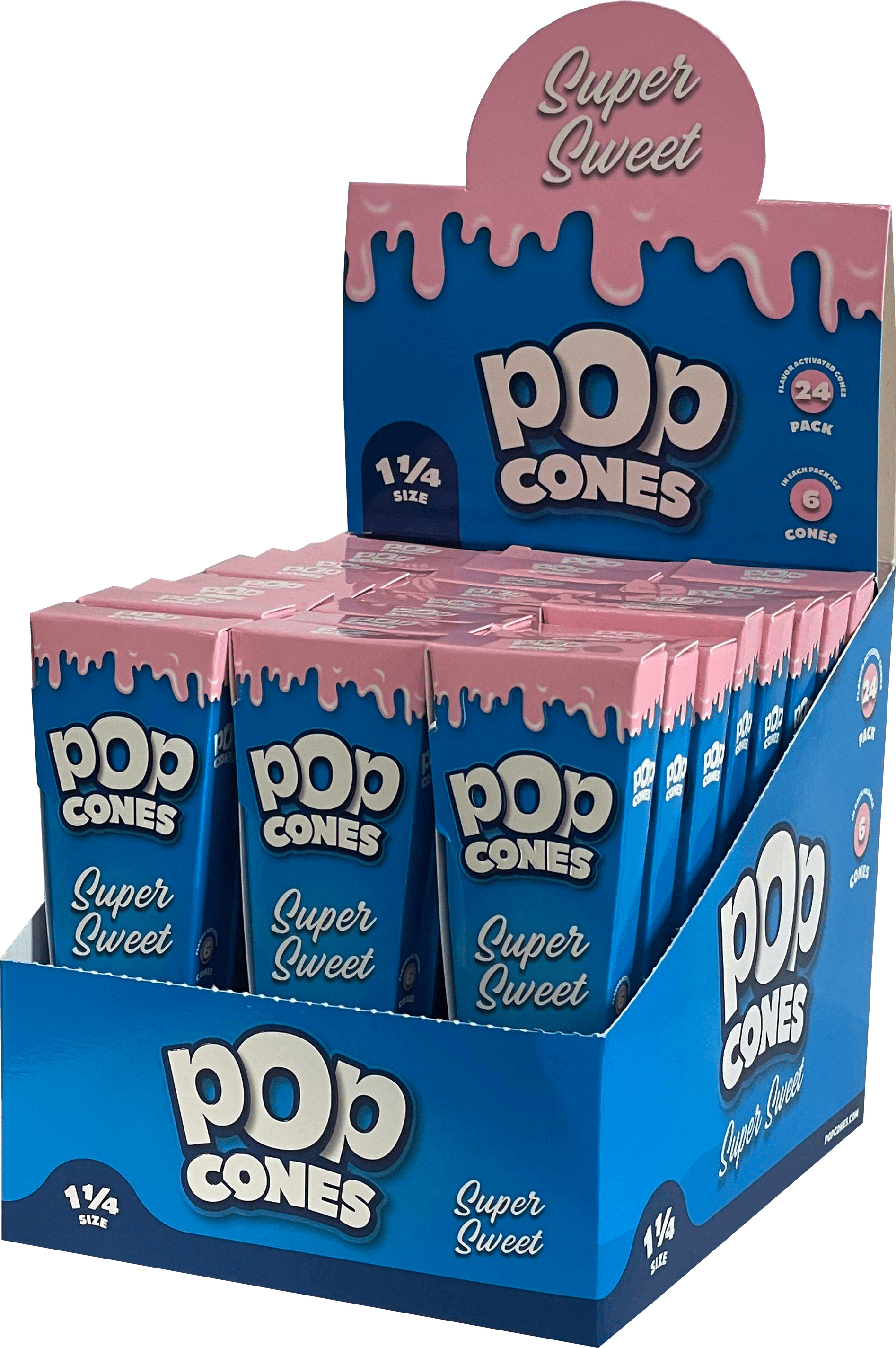 POP Cones 1 1/4 Super Sweet