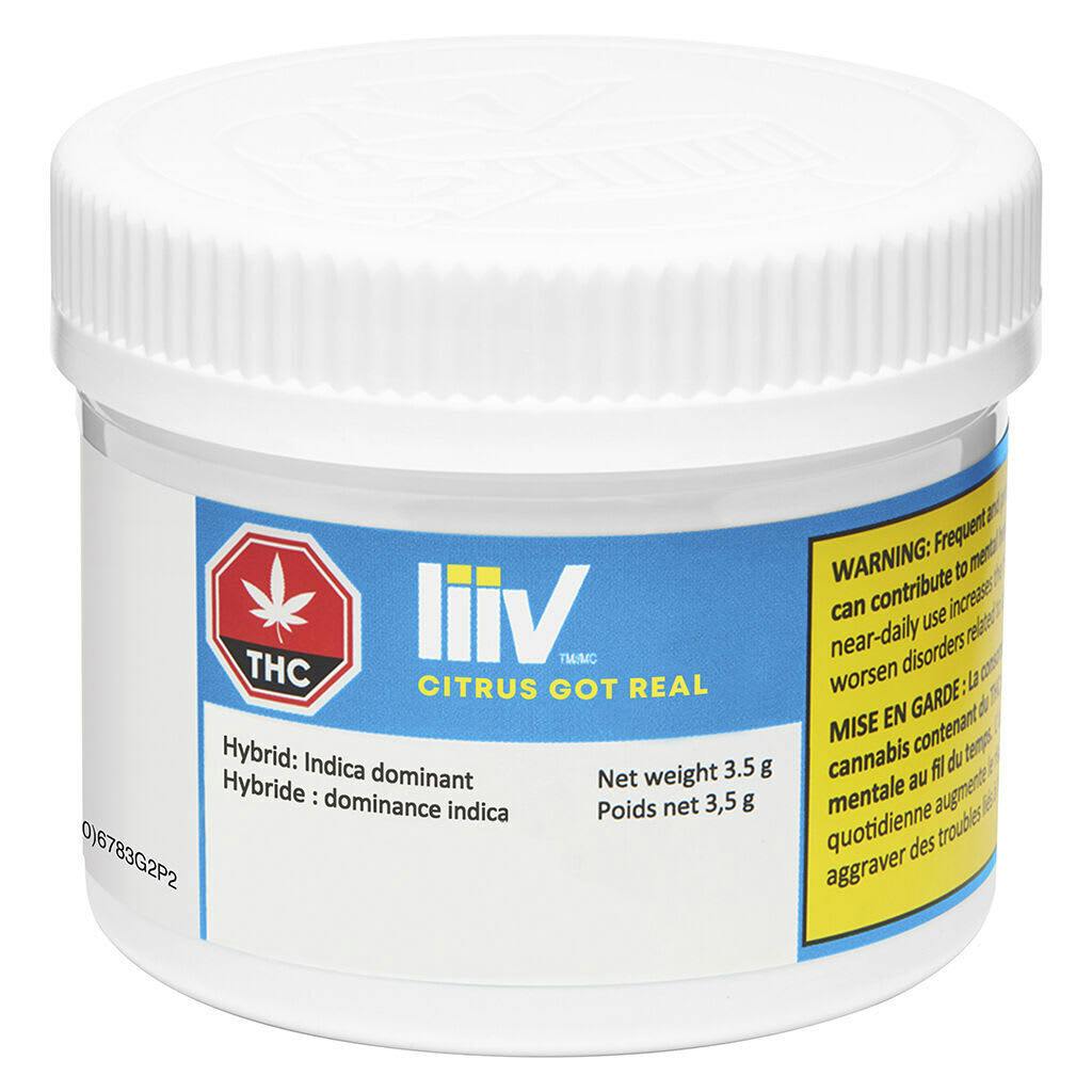 LIIV - Citrus Got Real - Citrus Got Real 3.5g Dried Flower