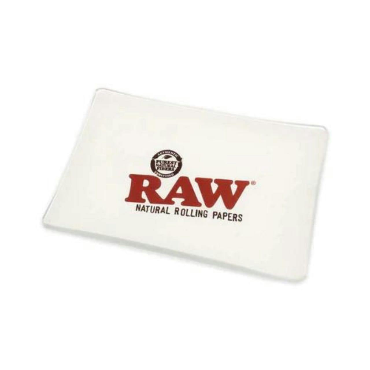 Raw Mini Glass Tray - assorted - Raw Frosted Mini Glass Tray
