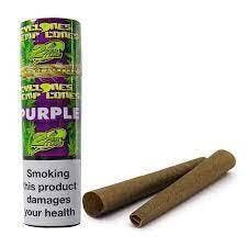Cyclone Hemp Cones With Dank 7 Tip - Cyclone Hemp Cones Purple 2pk