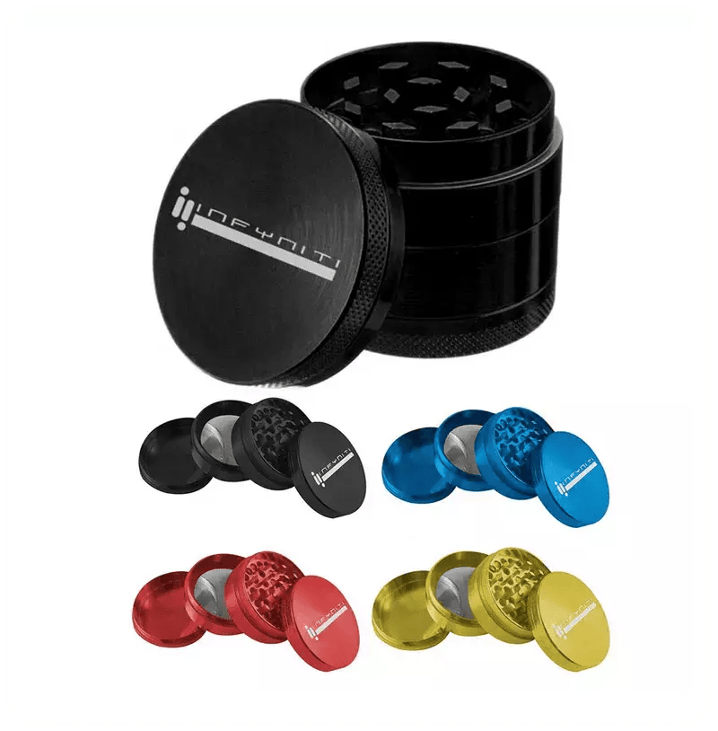 Infinity 4pc Grinder Large Assorted Colors