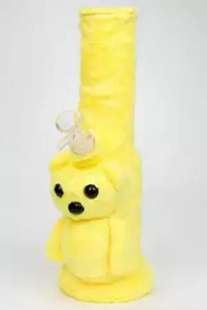 11" Adrorable Bear Bong-yellow