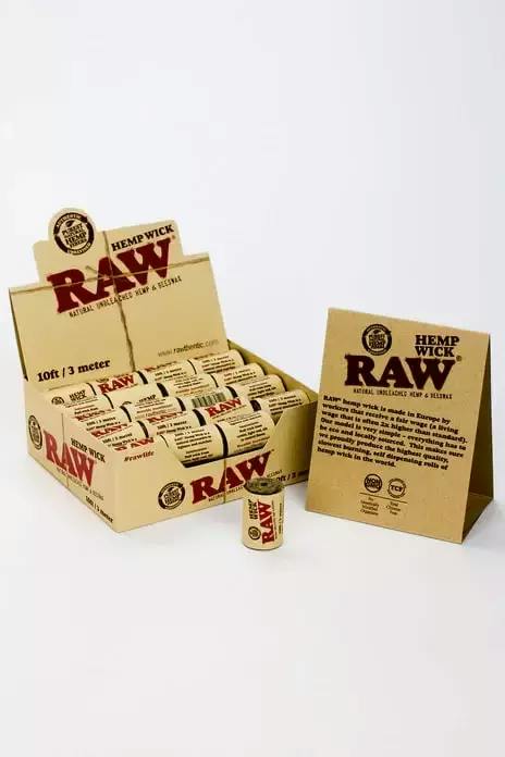 Raw Hemp Wick 10 ft