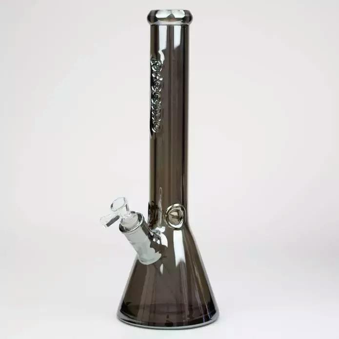 Preemo - 16 inch 9mm Ion Plated Beaker - Preemo - 16 inch 9mm Ion Plated Beaker - Smoke