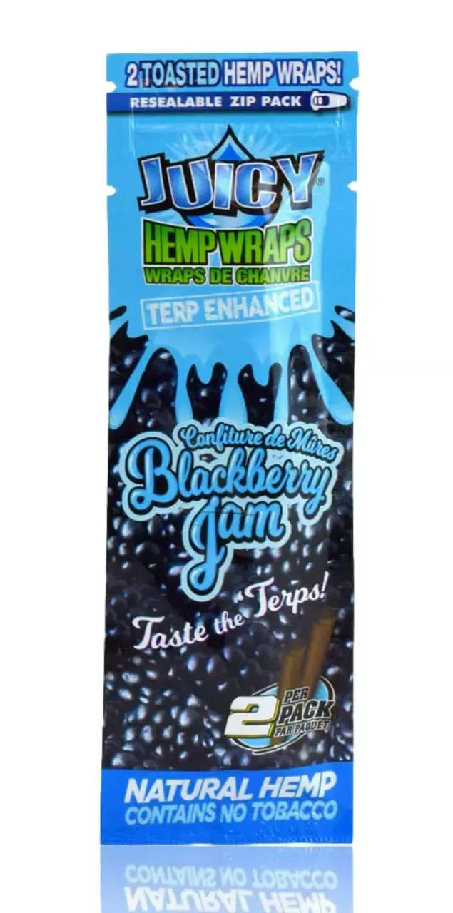 Juicy Jays Infused Hemp Wraps - assorted flavors - Blackberry Jam