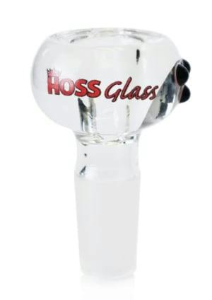Hoss Glass 14mm Full Color Super Thick Bowl - Hoss Glass 14mm Full Color Super Thick Bowl - (Clear)