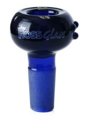 Hoss Glass 14mm Full Color Super Thick Bowl - Hoss Glass 14mm Full Color Super Thick Bowl - (Blue)