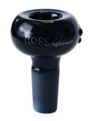 Hoss Glass 14mm Full Color Super Thick Bowl - Hoss Glass 14mm Full Color Super Thick Bowl - (Black)