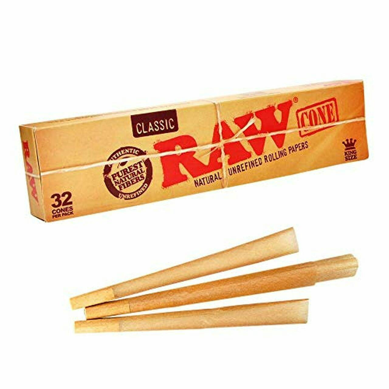 RAW - King Size Cones 32 Pack
