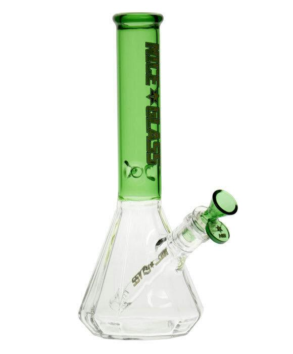 Nice Glass - 11 Inch 12-Sided Pyramid - Nice Glass - 11 Inch 12-Sided Pyramid - Black