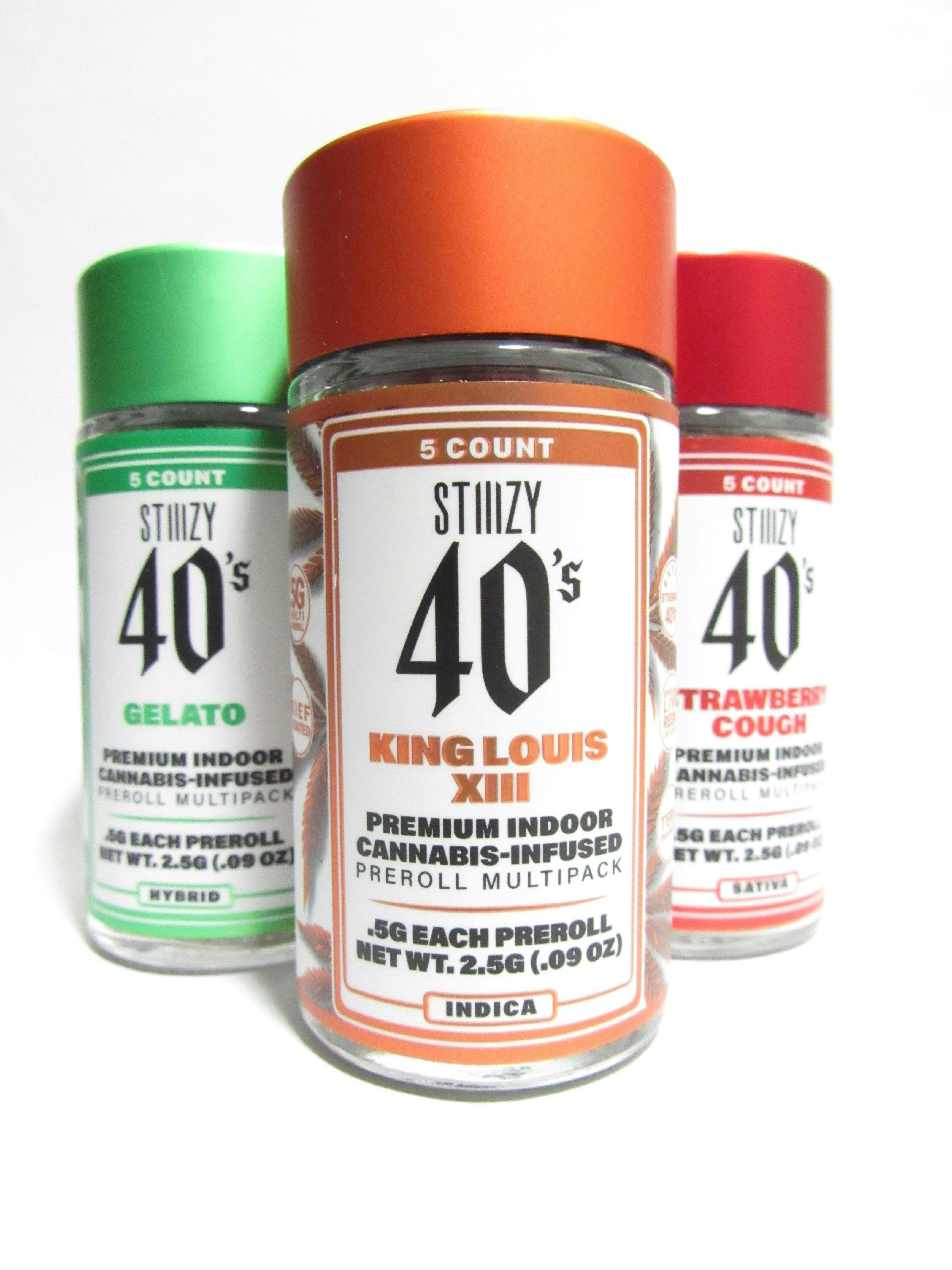 - SKYWALKER OG - .5G 40's Infused Preroll 5 Pack