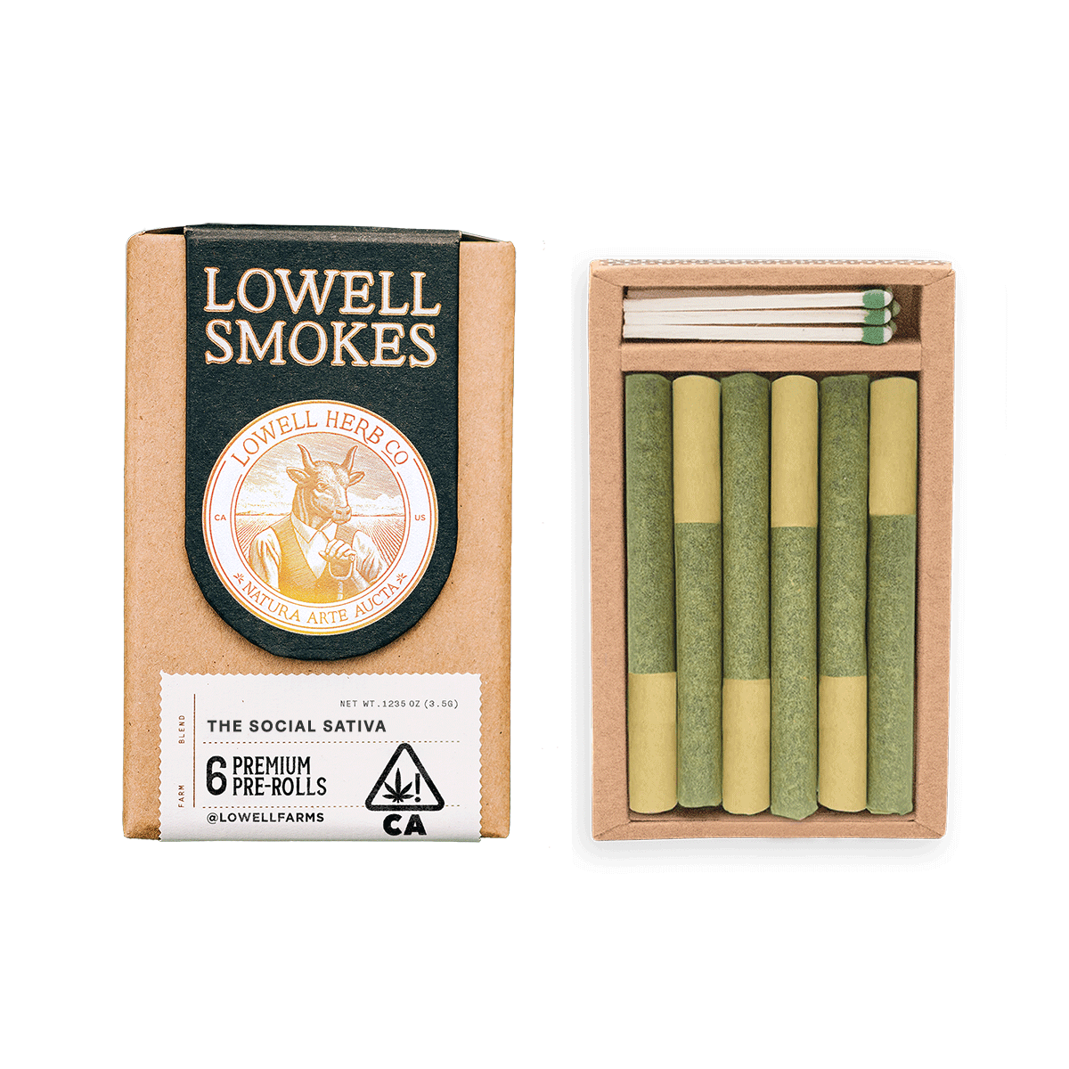 LOWELL 1/8 Sativa Pack - SATIVA